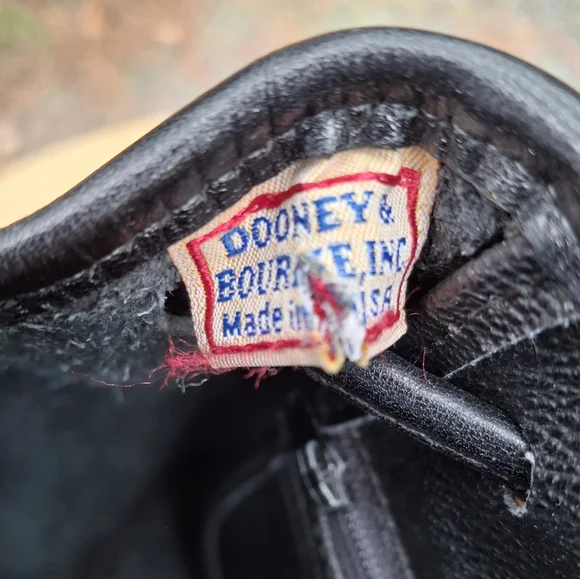 Vintage Dooney & Bourke Black AWL Pebbled Leather Mini Canyon Backpack - Picture 10 of 14